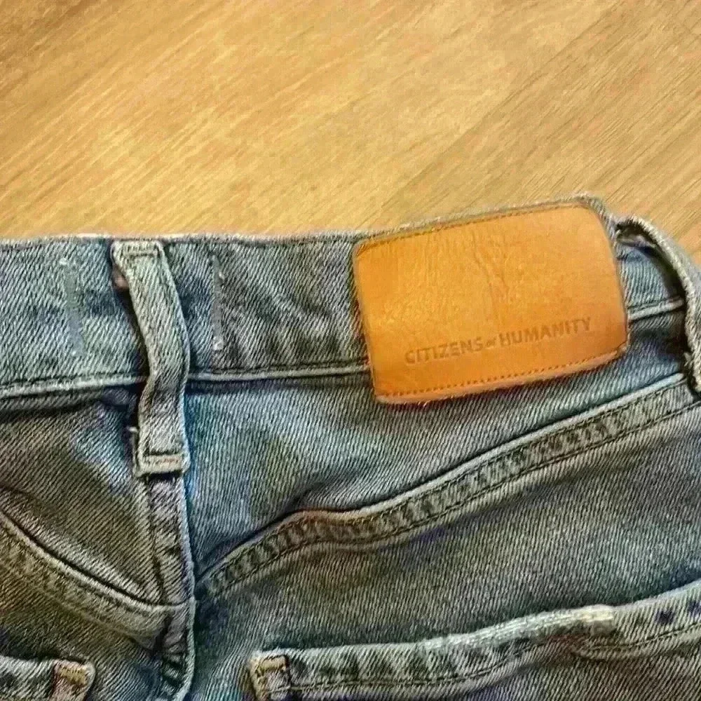 Citizens of Humanity Daphne Cropped High-Rise Stovepipe Jeans sz 23 - Picture 10 of 12